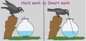 What is more important hard work or smart work?